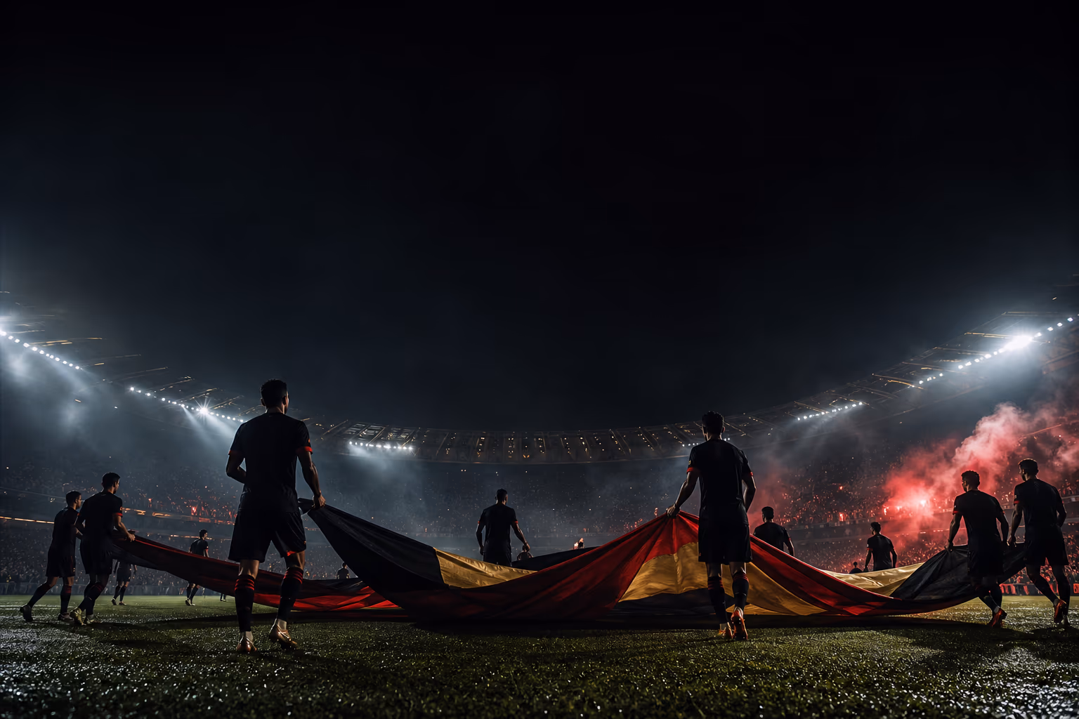 Argentina risk FIFA sanction after players unveil Falklands banner against England