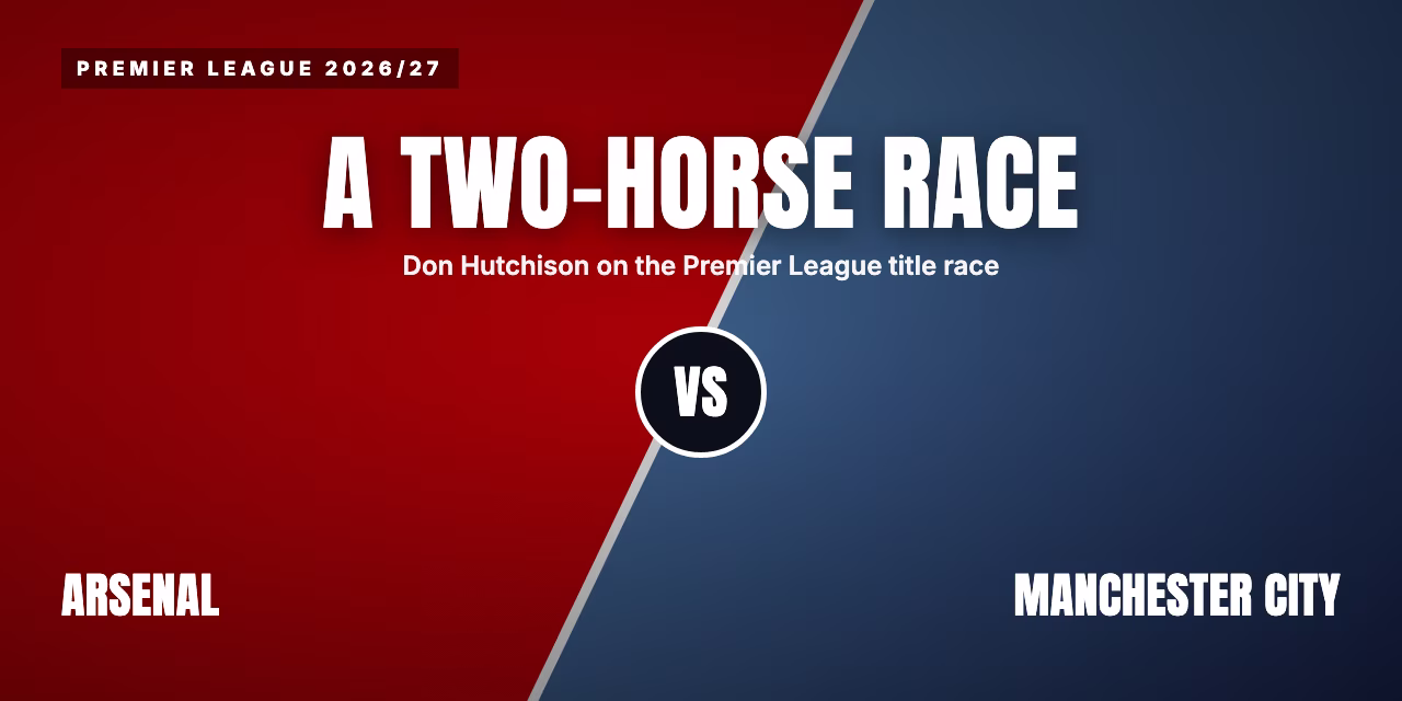 'Premier League a Two-Horse Race' Says Don Hutchison