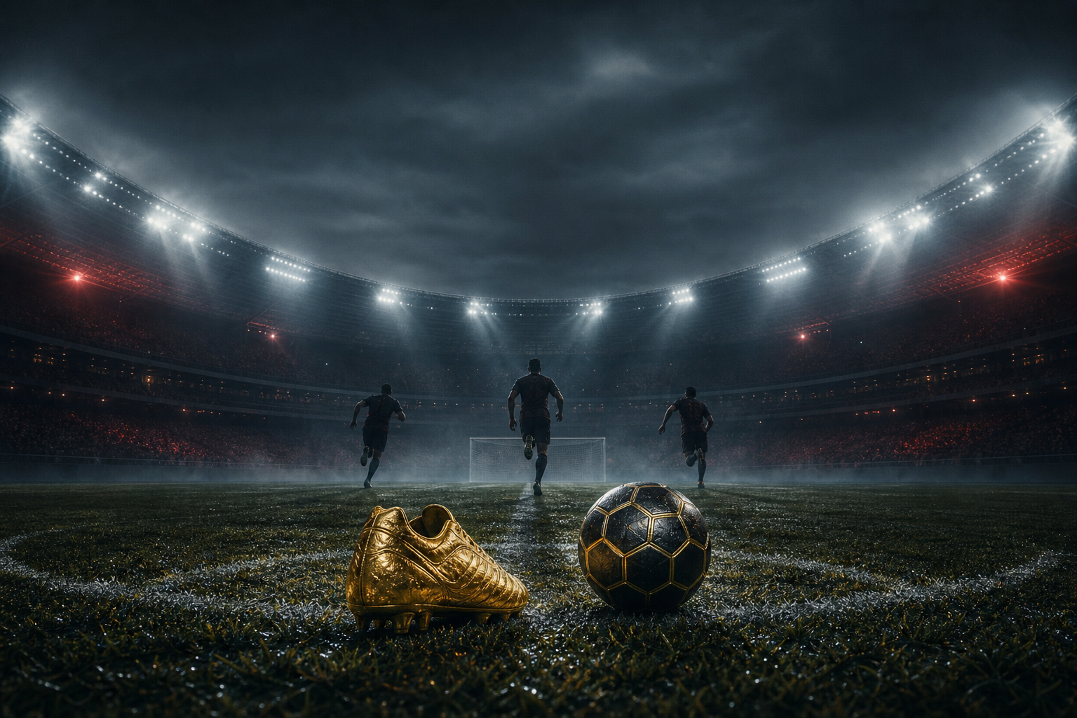 Messi is in the lead for the Golden Boot at his final World Cup. Mbappé and Haaland give chase
